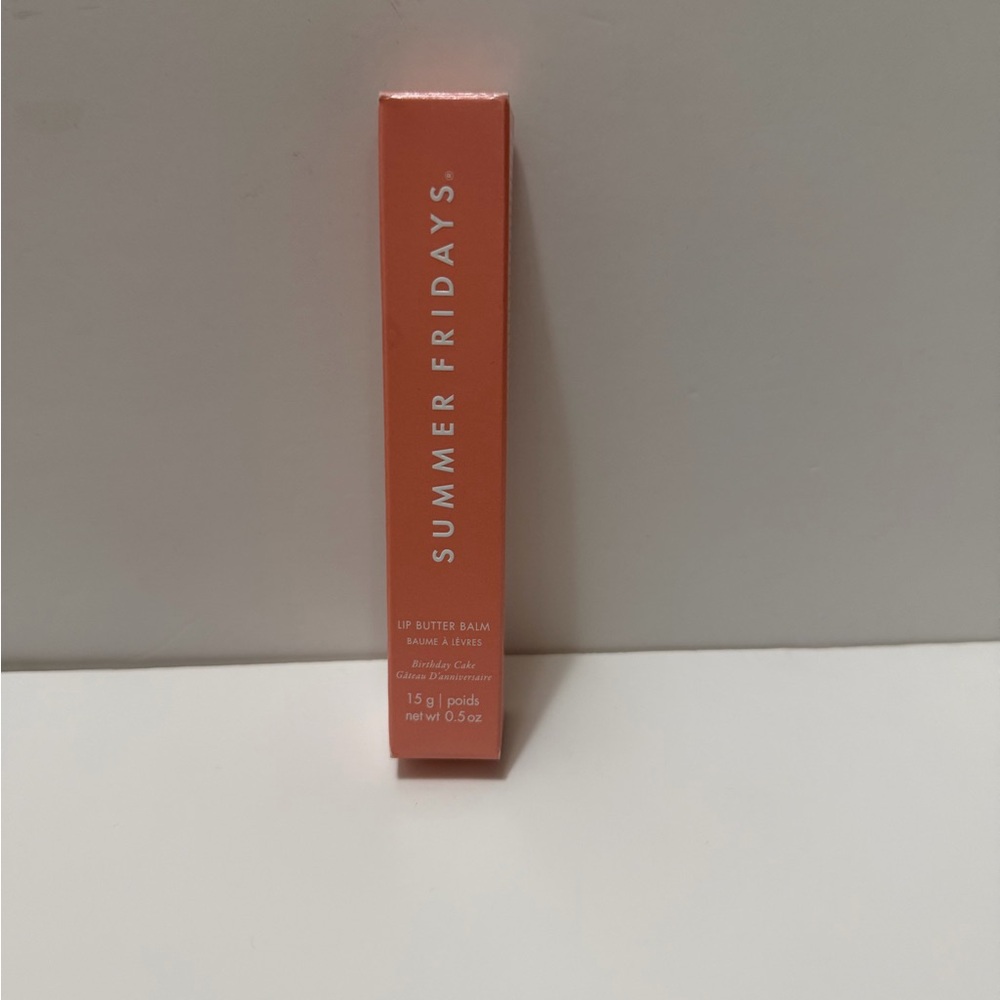 Summer Fridays Birthday Cake Lip Balm